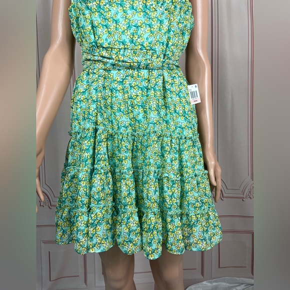 B Darlin Floral Summer Dress Size 11/12 XS and 13/14 SMALL Cocktail Party Dress - Picture 2 of 16